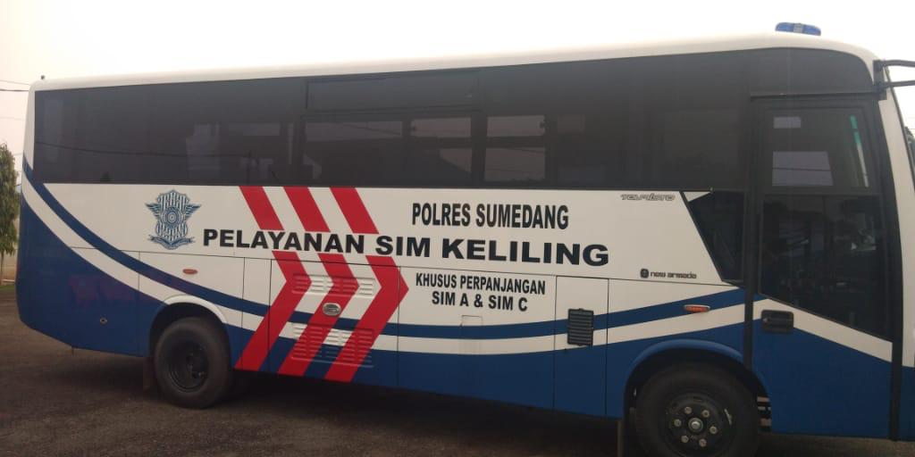 Lokasi & Jadwal SIM Keliling Sumedang Senin 8 Januari 2024