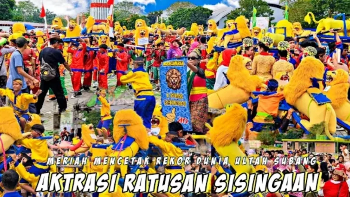 Sejarah Seni Sisingaan di Kabupaten Subang, Mengungkap Kreativitas dan Perlawanan Budaya