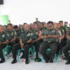 SIAP: Kodim 0610 Sumedang 2024 melaksanakan pembinaan netralitas TNI dalam pemilu dan pilkada di Aula Juang Apet Makodim 0610 Sumedang, Jalan Pangeran Kornel, Kelurahan Pasangrahan Baru Kecamatan Sumedang Selatan, kemarin.