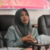 OPTIMIS: Pj Sekda Tuti Ruswati saat membuka Rakor Gugus Tugas KLA di Aula Tadjimalela Bappppeda, kemarin.