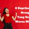 8 Kepribadian Orang Yang Suka Warna Merah, Apakah Orang Paling Berani?