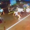 Viral! Aksi Perang Sarung Sekelompok Remaja di Sumedang Terekam CCTV