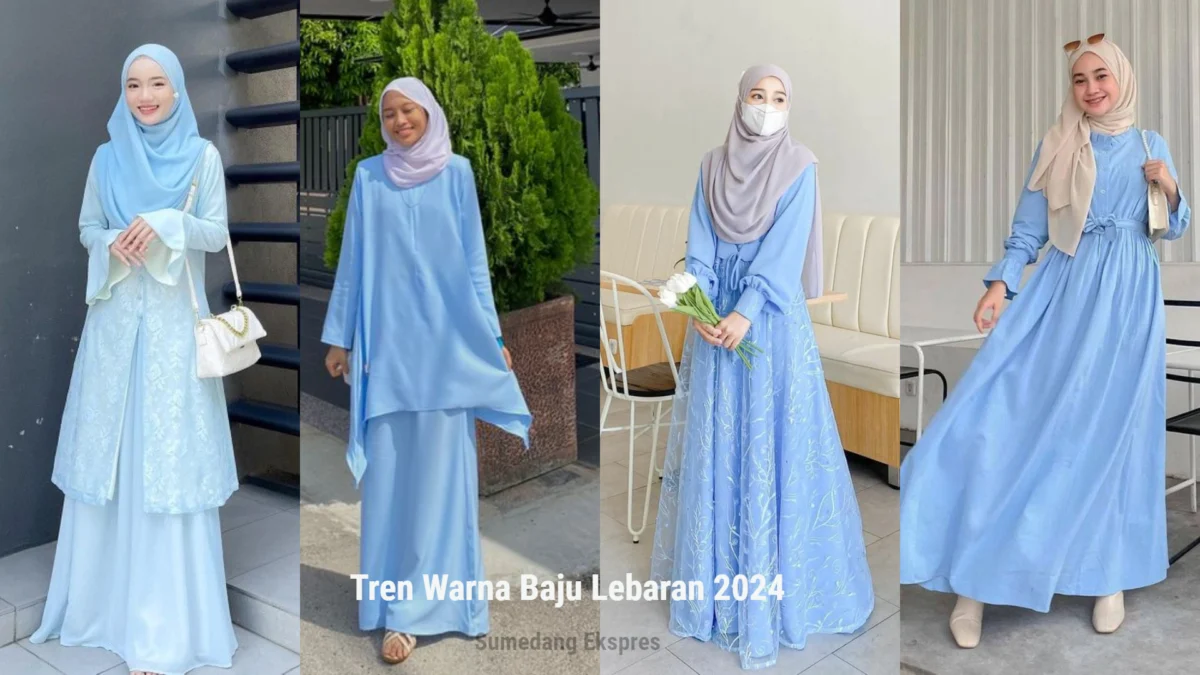 Tren Warna Baju Lebaran 2024: Dulu Sage, Sekarang Biru Prabowo