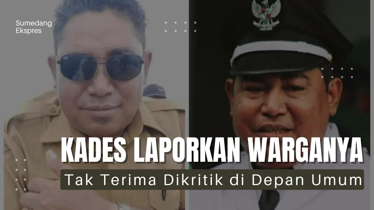 Kades Ini Polisikan Warganya Gegara Dikritik