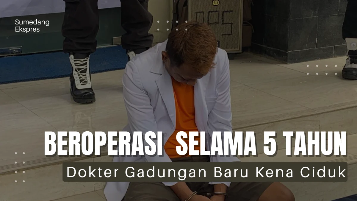 Dokter Gadungan di Bekasi Beroperasi  Selama 5 Tahun, Punya Klinik dan Pegawai, Kok Bisa? Ini Siasatnya