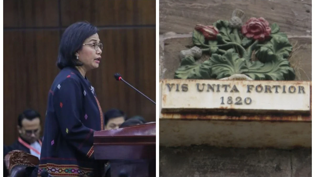 Pepatah Kuno \'Vis unita Fortior\' dalam Pidato Sri Mulyani