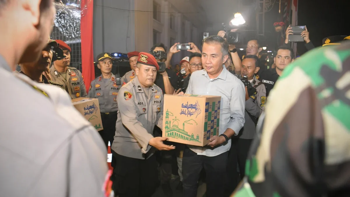 Malam Takbiran Lebaran 2024 di Bandung Kondusif