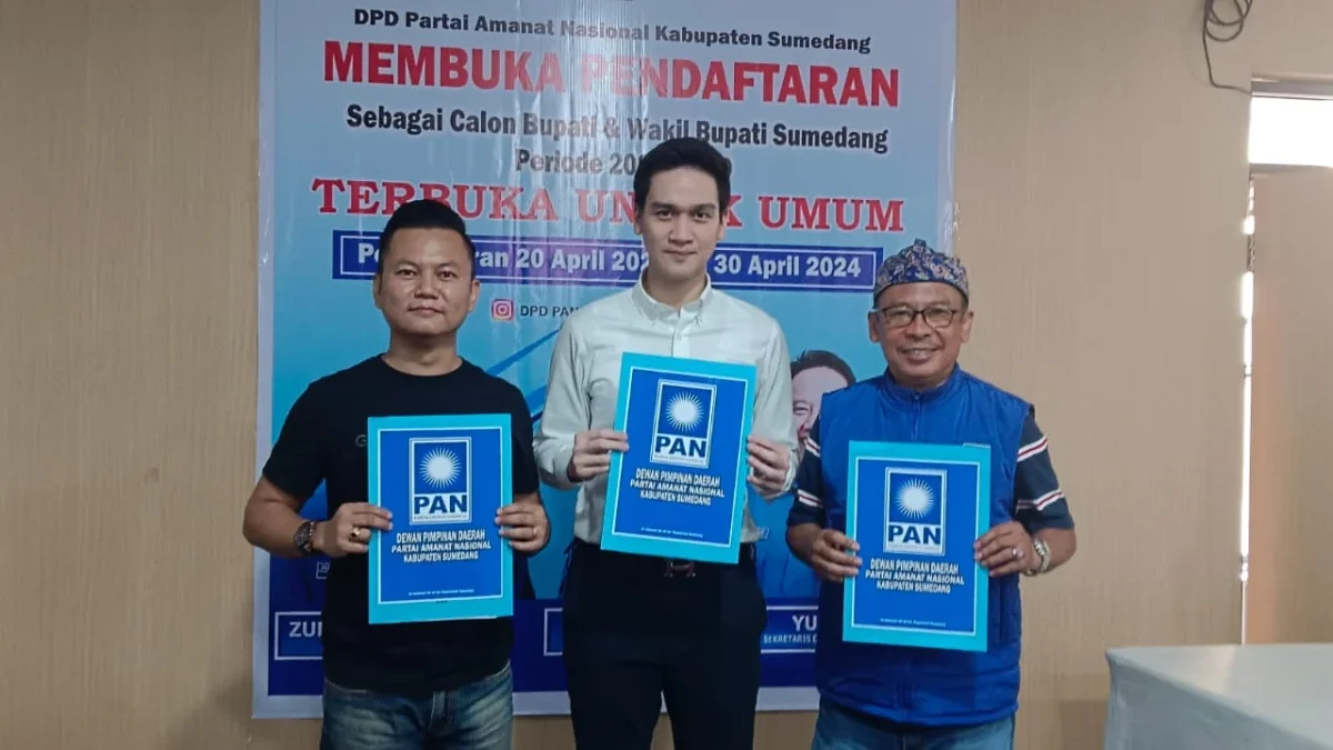 Dudi Supardi Daftar Nyabup Sumedang dari PAN