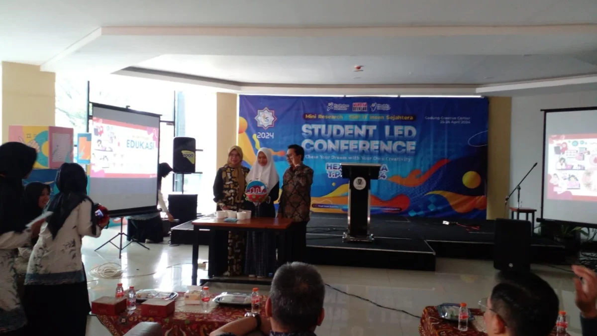 APRESIASI: Keiatan Student Led Conferenci SMP IT Insan Sejahtera Sumedang di Gedung Creative Centre (GCC).