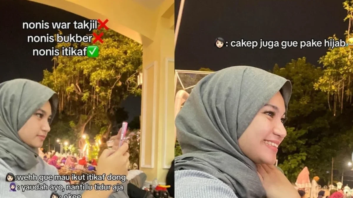 Nonis Ikut Itikaf