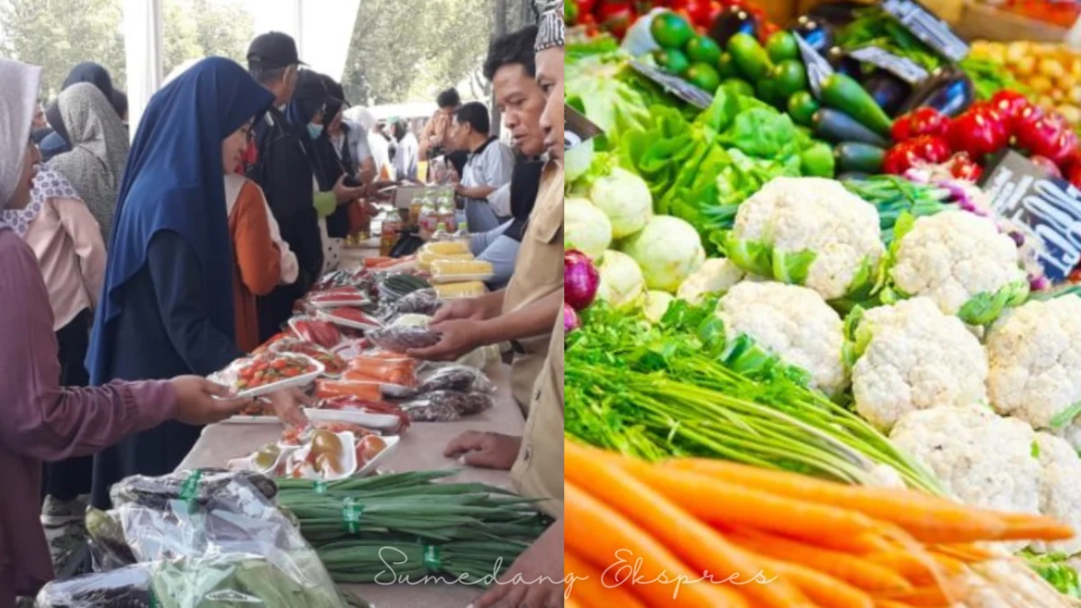 Menjelang Lebaran Idul Fitri, DPKP Sumedang Kembali Gelar Gerakan Pangan Murah, Beneran Murah Ga Sih?