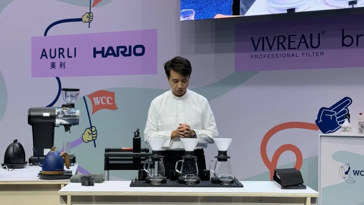 BERPRESTASI: Ryan Wibawa yang berhasil meraih peringkat tiga di World Brewers Cup 2024 di Chicago, Amerika Ser