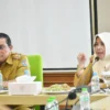 Pj Bupati Sumedang Yudia Ramli dan Pj Sekda Sumedang Tuti Ruswati