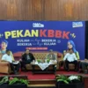 PEMBICARA: Rektor Ikopin University, Prof. Dr. Ir. Agus Pakpahan MS, menjelaskan mengenai program KBBK dihadap