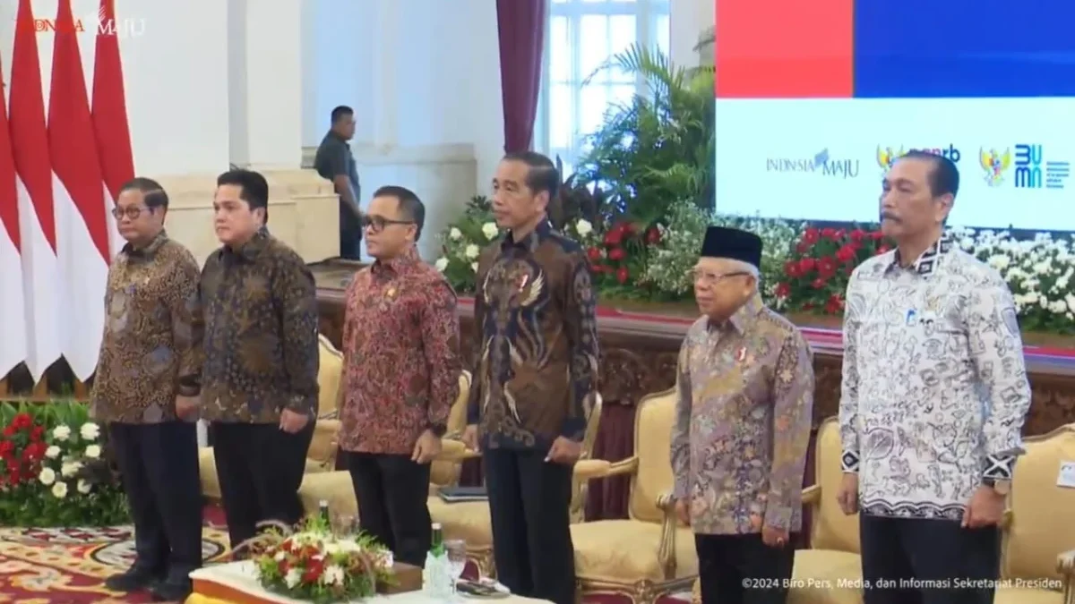 HADIRI: Pj Bupati Sumedang Yudia Ramli saat menghadiri SPBE Summit 2024 di Istana Negara, Senin (27/5).