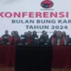 Konferensi Pers Bulan Bung Karno tahun 2024 oleh DPP PDIP di Menteng