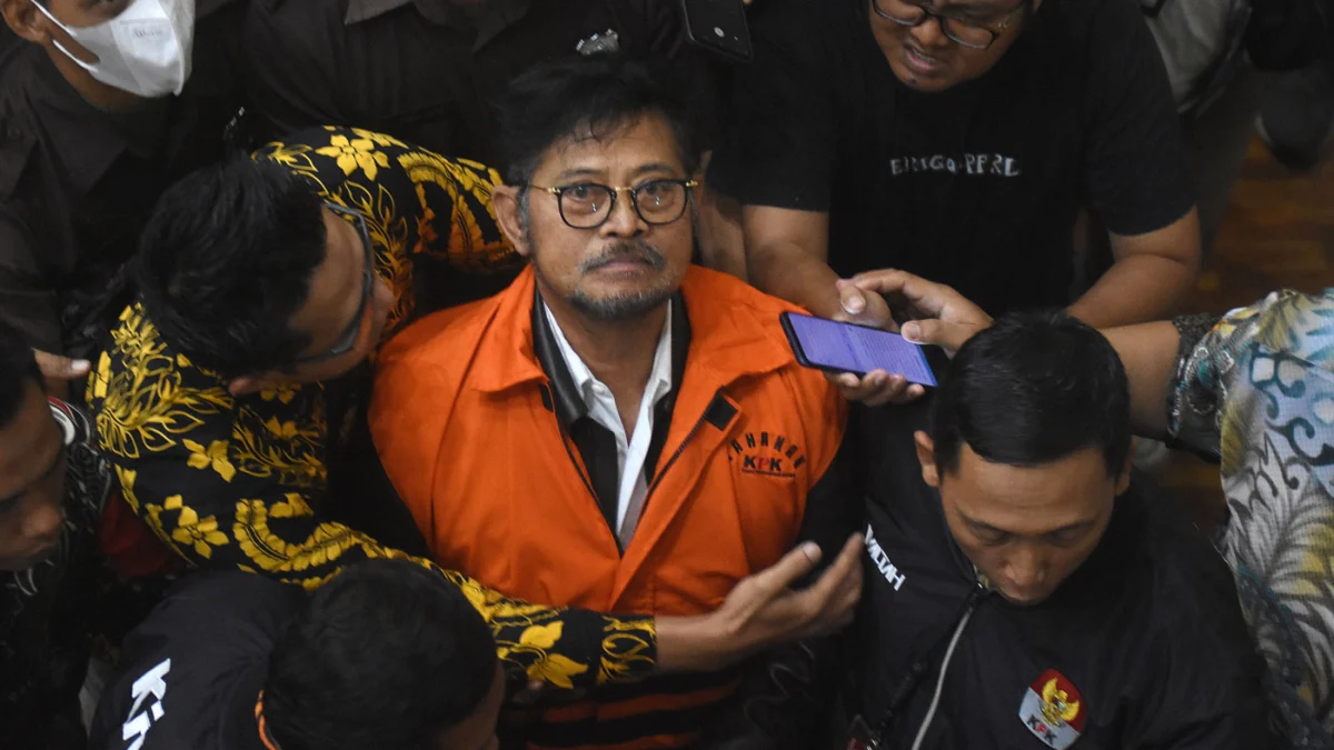 Syahrul Yasin Limpo Mengakui Meminta Cucu Magang di Kementan dan Mendapat Honor Rp 10 Juta