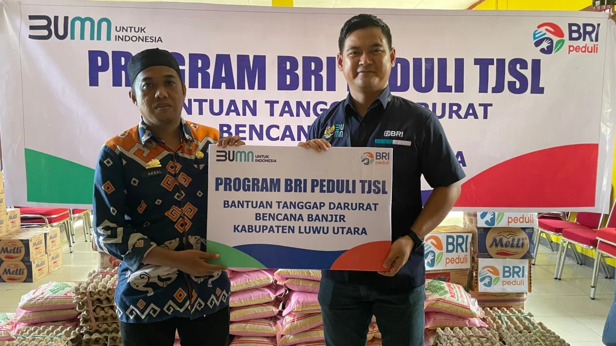 Tanggap Bencana Banjir, BRI Peduli Salurkan Bantuan Bagi Warga Terdampak di Luwu Utara dan Tanah Laut