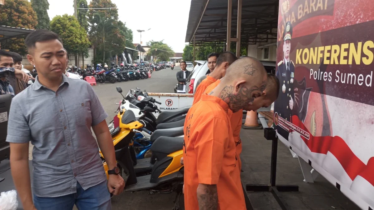 Polisi Ringkus Lima Pencuri Sepeda Motor, Salah Satunya Terpaksa Ditembak