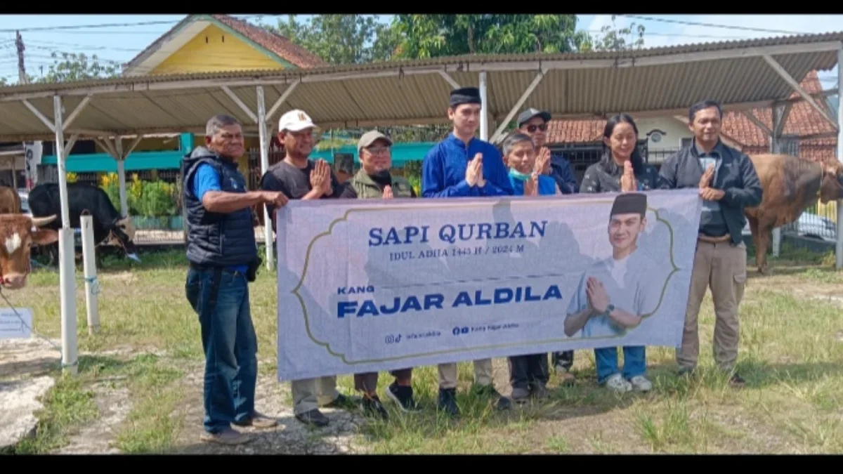 Sapi Kurban untuk Sumedang dari Fajar dan Farah