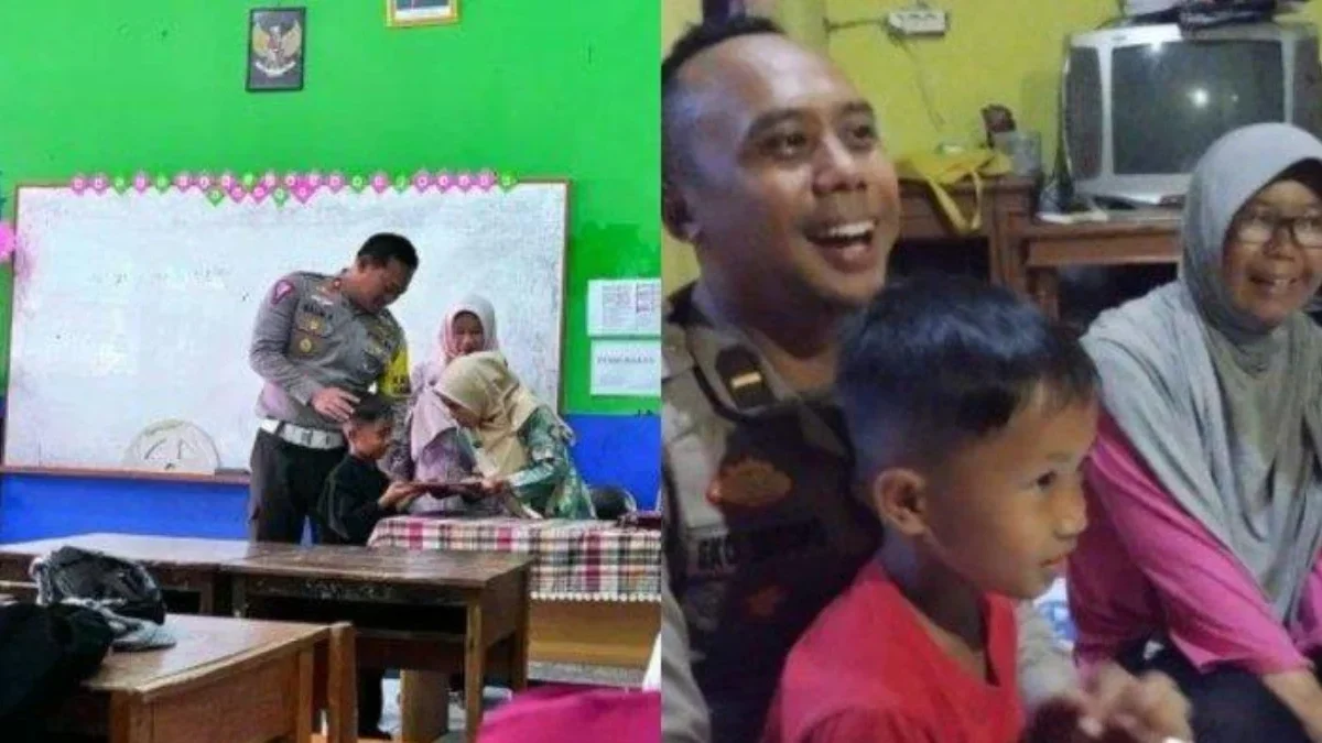 Harapan Terwujud: Respons Mengharukan Ibu Ilham Saat Impian Anaknya Diwujudkan Polisi