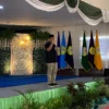 HADIRI: Bupati Sumedang periode 2018-2023 Dony Ahmad Munir saat menghadiri HUT ke-42 YPSA, baru-baru ini.