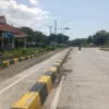 MENINGKAT: Suasana Gerbang Tol Paseh yang mengalami perkembangan pesat, Rabu (5/6).