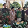 KHIDMAT: Suasana perpisahan siswa kelas IX MTs Muhammadiyah Sukadana, baru-baru ini.