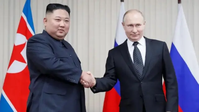 Putin dan Kimjong un