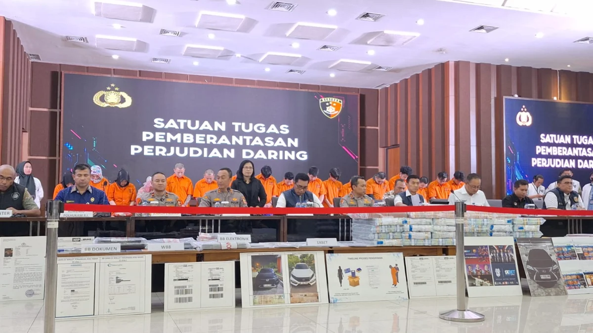 Polri Bakal Terapkan Pasal TPPU ke Bandar Judi Online