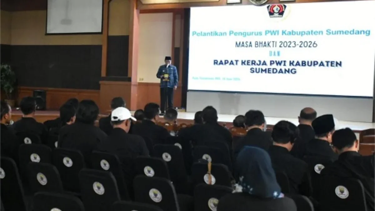 Pj Bupati Sumedang Serukan Semangat SATALI Kepada Wartawan