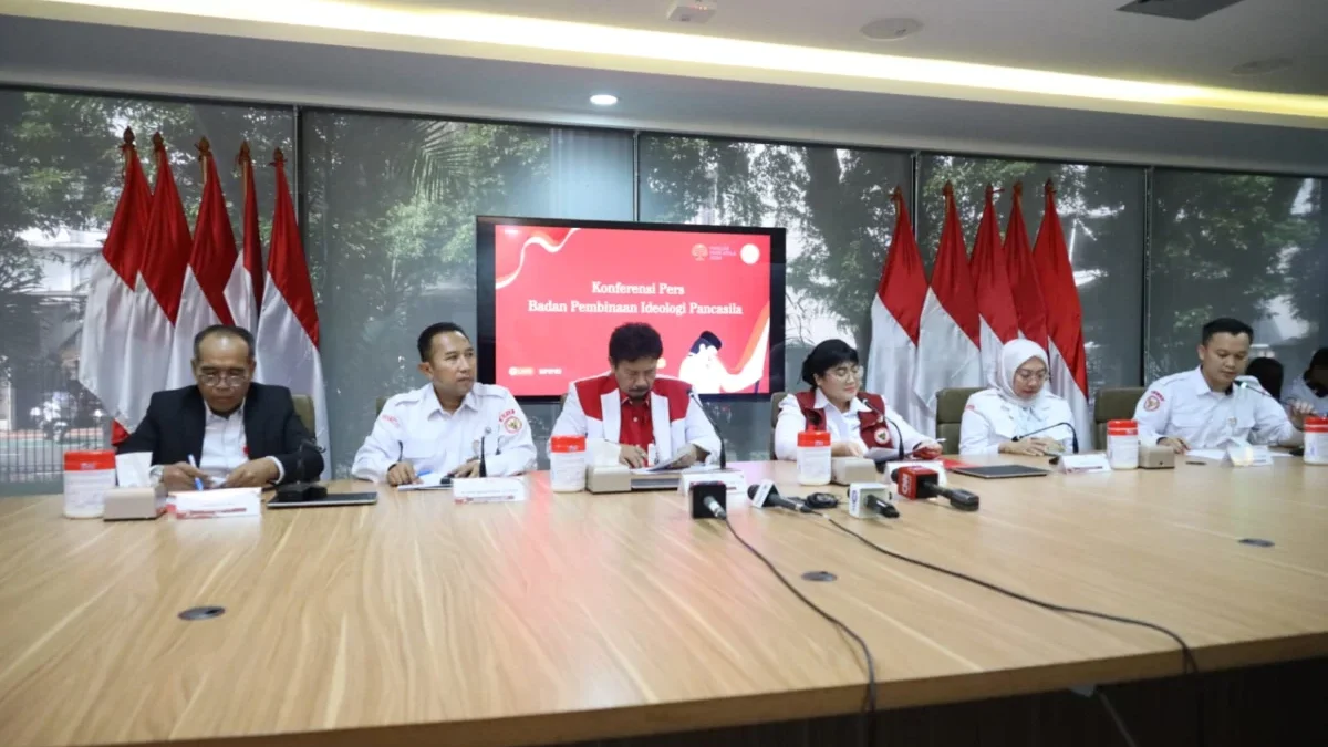 Konferensi pers BPIP soal pengumuman 76 Formasi anggota Paskibraka untuk Upacara HUT RI Ke-79