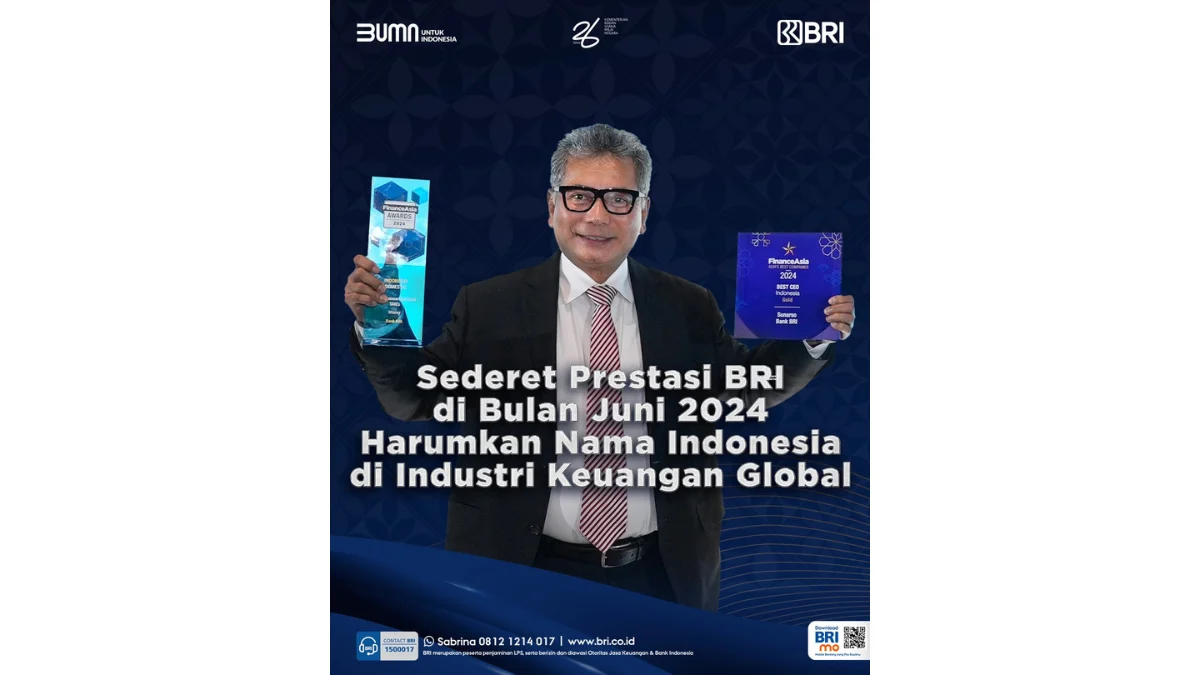 Harumkan Nama Indonesia di Industri Keuangan Global, Ini Sederet Penghargaan Internasional Yang Diperoleh BRI