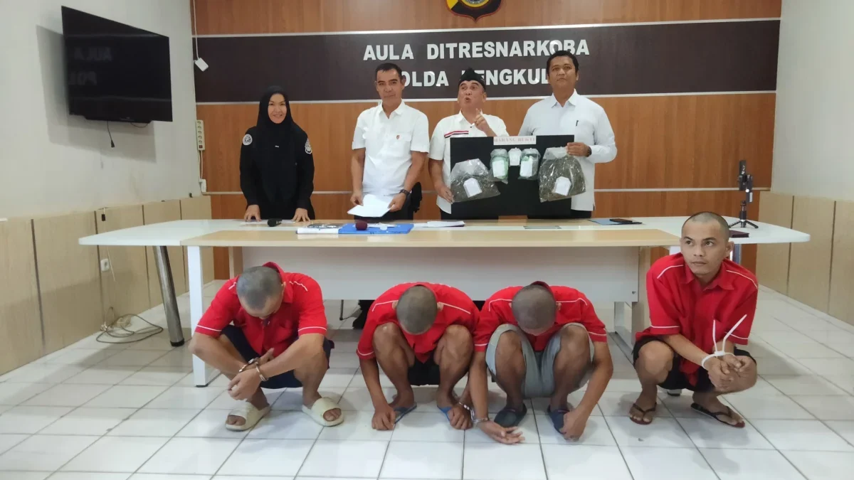 Bandar narkoba di bekuk oleh polisi