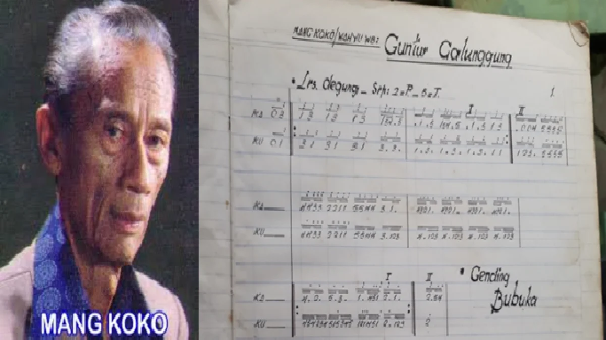 Mang Koko tokoh maestro karawitan sunda