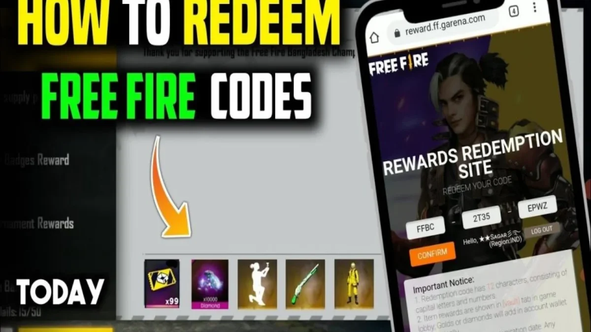 150 Kode Redeem FF Untuk Klaim Hadiah Gratis Free Fire Hari Ini, Selasa 16 Juli 2024
