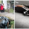 Wajah Tersungkur ke Jalan, Pengendara Motor Meninggal Dunia