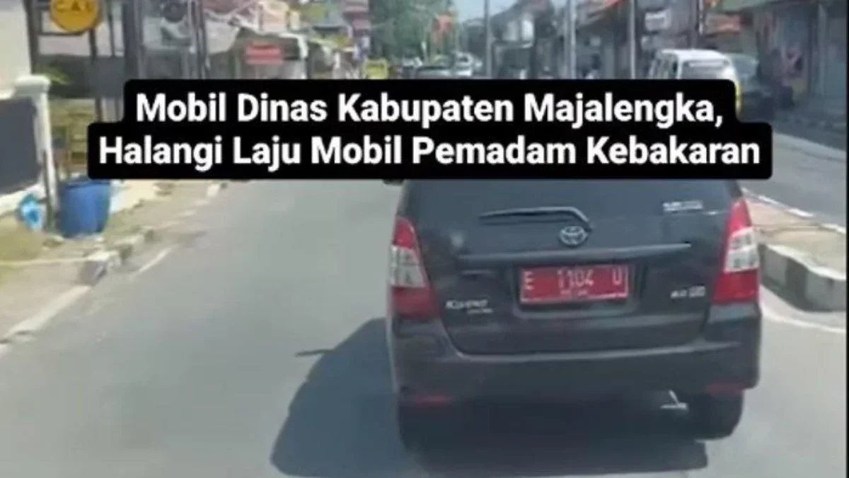 Mobil Dinas Majalengka Halangi Pemadam Kebakaran: Fakta di Balik Insiden Viral