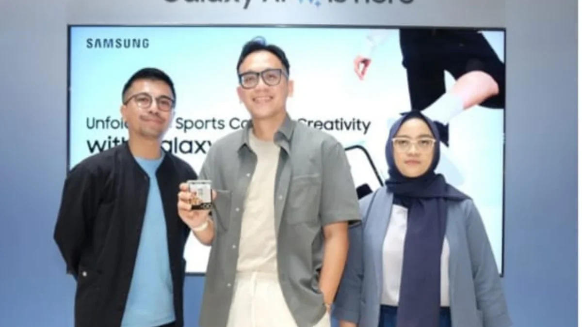 Gen Z Suka Olahraga, Galaxy Z Flip6 Siap Temani Bikin Konten