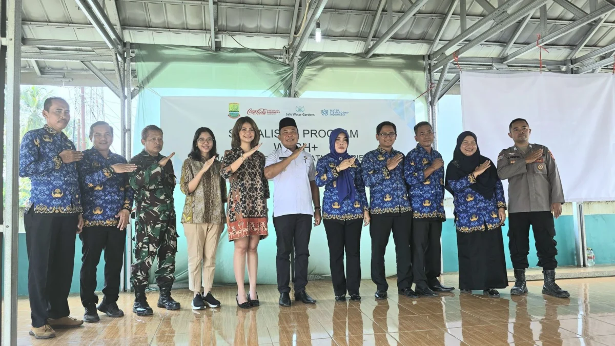 CCEP Indonesia Mulai Program Safe Water Gardens di Karawang