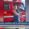 engkritik kerusakan peralatan damkar