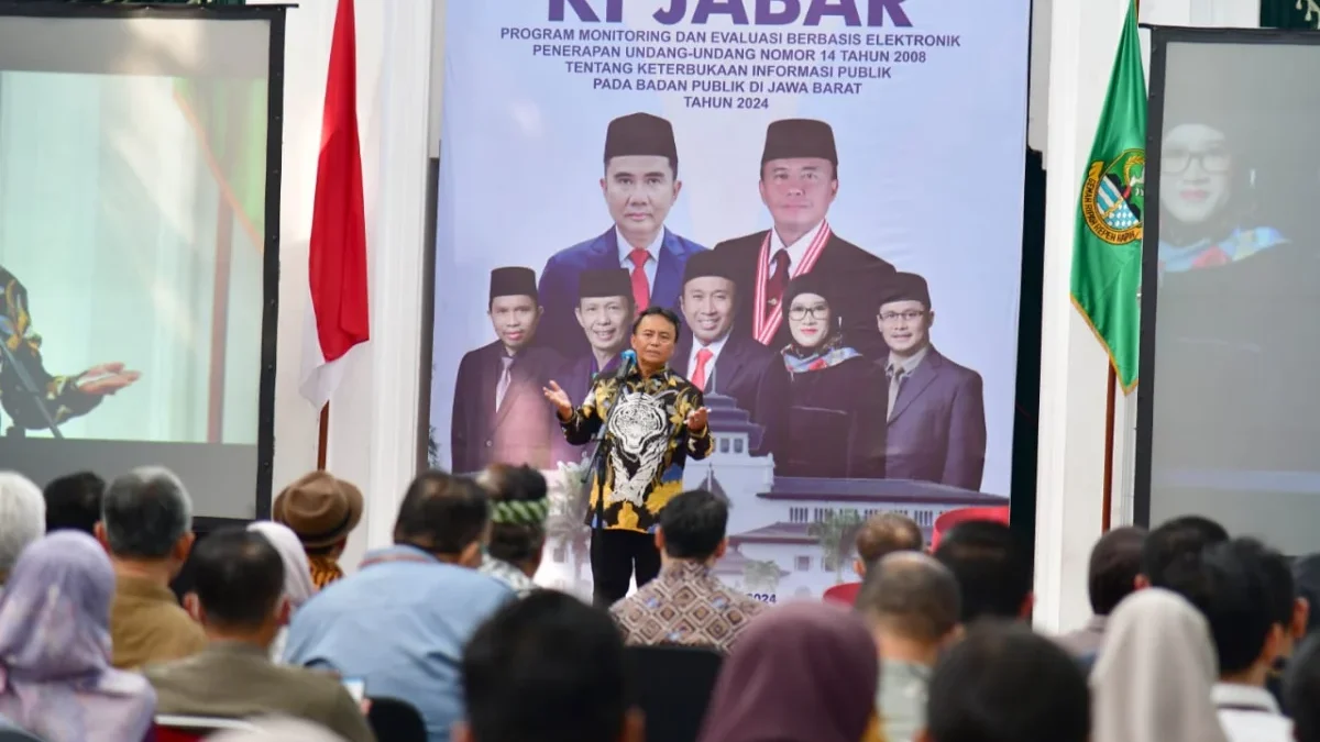 Sekda Herman Suryatman Luncurkan e - Monev Keterbukaan Informasi Publik