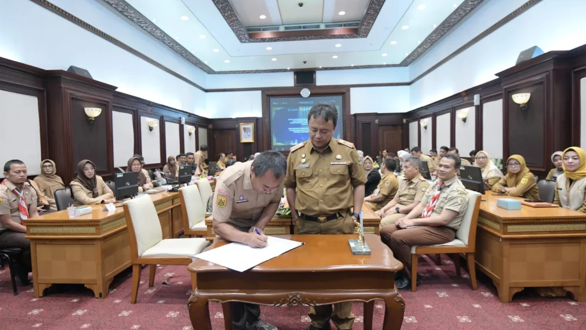 Sekda Jabar Konsolidasi BKPSDM - BKD Kabupaten dan Kota