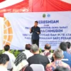 Bey Machmudin Resmikan PLTS - Biogas