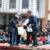 Pj Gubernur Jabar Bey Machmudin meninjau pelaksanaan Masa Pengenalan Lingkungan Sekolah (MPLS) di SMK Negeri 3