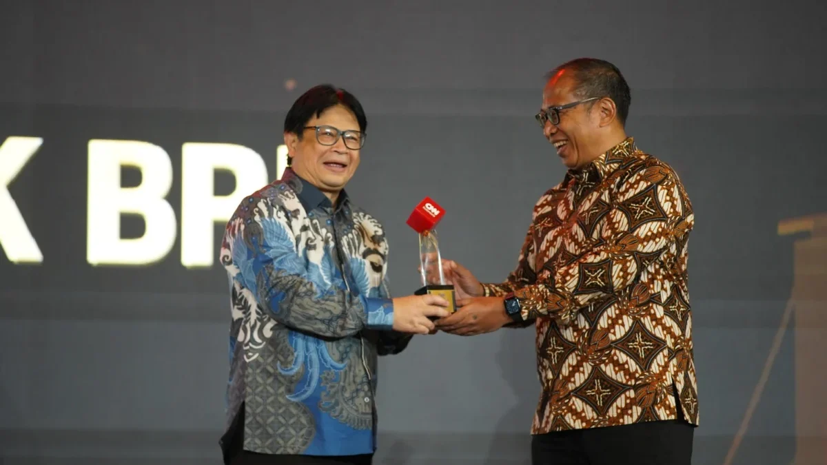 BRI Raih Penghargaan Best Risk Management di CNN Indonesia Awards