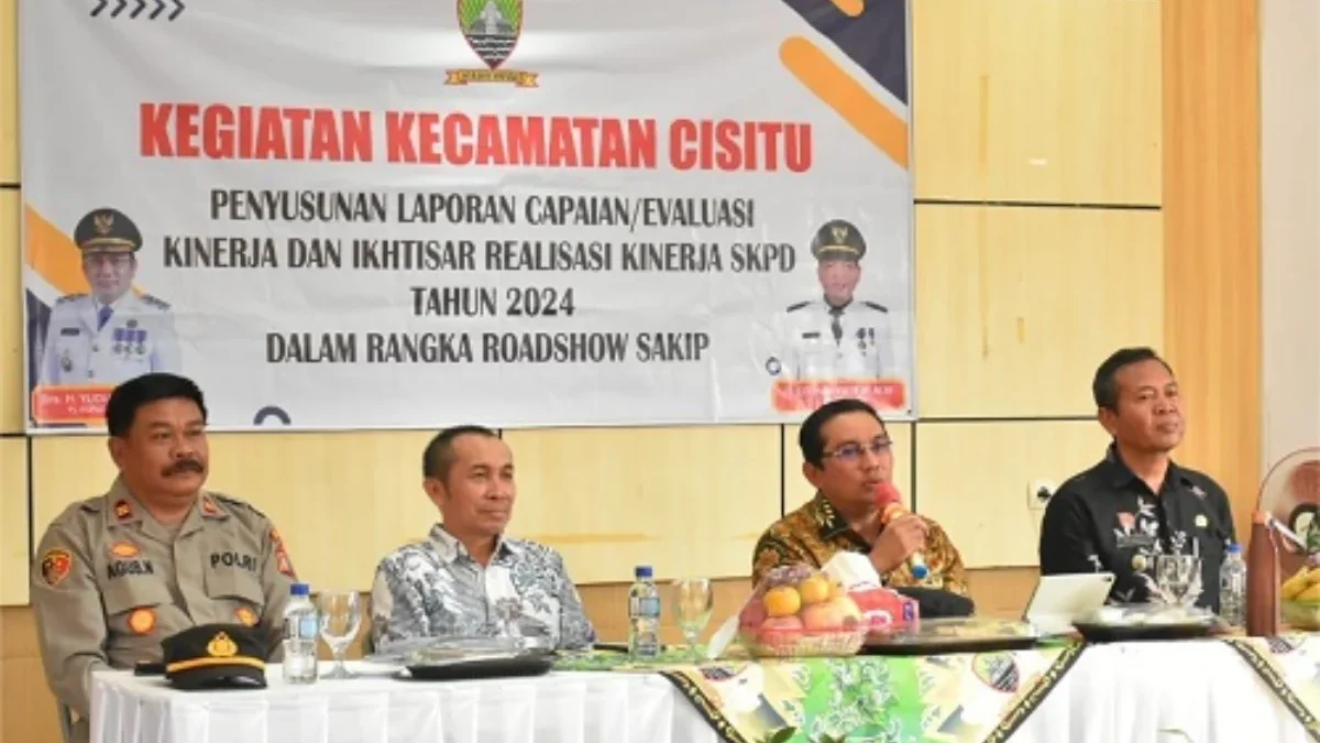 Pj Bupati Informasikan Pembangunan Fisik di Kecamatan Cisitu