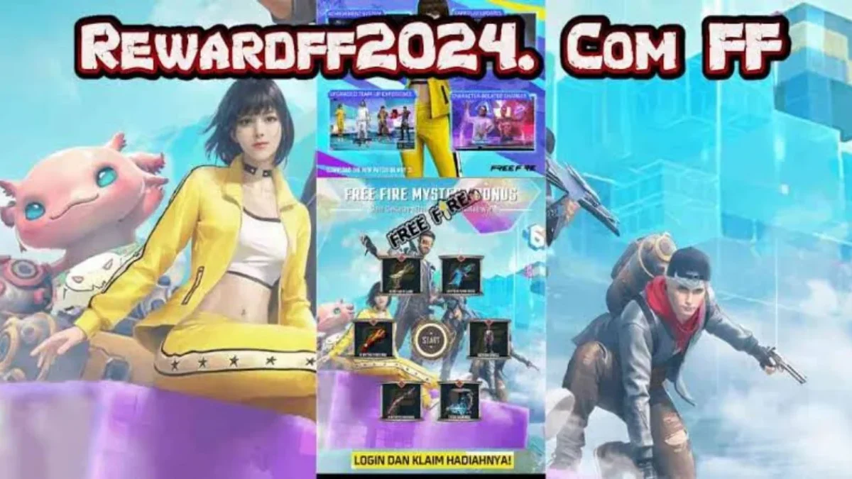 Klaim Hadiah Gratis Free Fire di Rewardff2024.com, Free Diamond FF