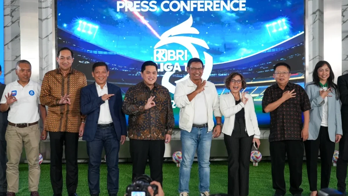 Ciptakan Perputaran Ekonomi Rp10,42 triliun, BRI Kembali Jadi Sponsor Utama Liga 1 2024-2025