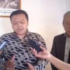 LEMAH: Kuasa hukum tergugat Yudi Tahyudin, Sayyid M Iqbal Rahman SH.MH saat diwawancara awak media.